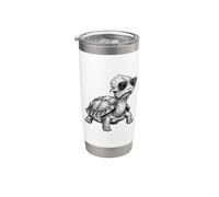 Cool MATA MATA Turtle Sunglasses Reptile Drawing Stainless Steel Insulated Tumbler