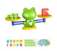 Cool Math Game,Frog Scale Cards Balance Board Game - Preschool Math Learning Montessori Toys Educational Gifts for Boy Girl Ages 3 4 5 6 Year Old Birthdays Christmas Holidays