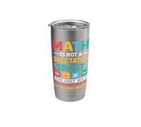 Cool Math Mathematics School Student Math Lovers Men Women Stainless Steel Insulated Tumbler