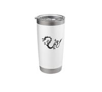 Cool Medieval Folklore Dragon Stainless Steel Insulated Tumbler