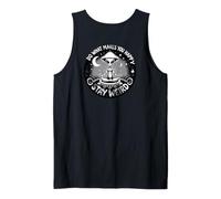 Cool Meditating Alien Do What Makes You Happy Stay Weird Tank Top
