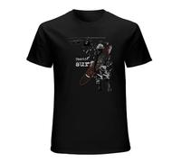 Cool Men T-Shirt Charlie Dont Surf Male T Shirt Retro 3D Print Tops Cult Game Tees Military Lover Custom Streetwear Gift T-Shirt Dark Black XXL