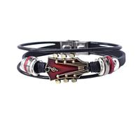 Cool Mens Bracelets Hand-Woven Multi-Layer Plaited Wristband