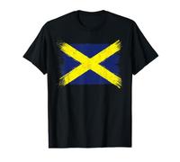 Cool Mercia Flag Proud Midlanders The Midlands England Pride Value Graphic T-Shirt