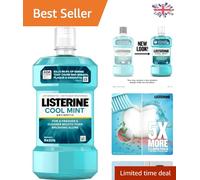 Cool Mint Antiseptic Mouthwash 250 ml - Clinically Proven Oral Care Solution