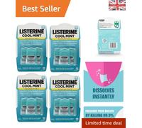 Listerine Cool Mint Pocketpak Breath Strip, (Pack of 12)