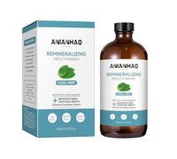 Cool Mint Remineralizing Mouthwash, Fresh Breath Mouthwash, Nano Hydroxyapatite, Hydroxyapatite & Colloidal Silver Formula | Alcohol-Free | Fluoride-Free Mouth Rinse, 500ml
