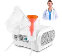 Cool Mist Vaporizer Inhaler Diffuser Portable Vaporizer Steam Compressor System Kit with Full Mask, 1 Set Accessories Kit for Kids, Adults, Children Home Daily Use