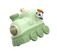 Cool Mists Humidifier Cartoon Train with Function, Green | Portable Train Shape for Dry Skin and Reduction Features, Quiet Nighttime Bedroom Operations
