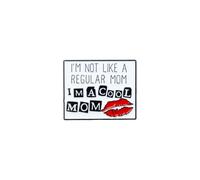 Cool Mom Life Enamel Pin For Sassy Mom, Sarcastic Motherhood Humor Pin Brooch, Playful Badges Trendy Gift For Stylish Mother, Funny Mommy Brooch Badge, Gift For Mama, Mama Humor Quote Jewelry