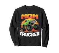 Cool MOM TRUCKER Monster Truck Adventure Sweatshirt