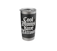 Cool Moms Have Tattoos Stainless Steel Insulated Tumbler