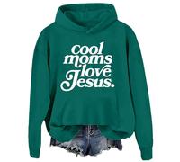 Cool Moms Love Jesus Sweatshirt Cool Moms Love Jesus Hoodie Praying Mama Sweatshirt