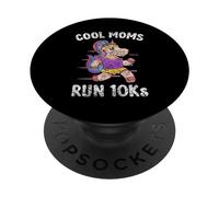 Cool Moms Run 10Ks Runner Running Race 10K PopSockets Adhesive PopGrip
