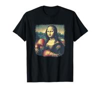 Cool Mona Lisa in Boxing Ring with Gloves Costume T-Shirt