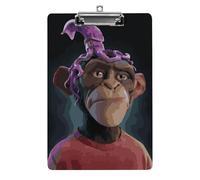 Cool Monkey Clipboard Letter Size Paper Clips Nursing Clipboard Writing Board Document Holder