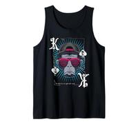 Cool Monkey King Spades :-: Funny Poker Player Design Tank Top