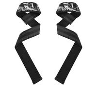 Cool Motorcyclist No Risk No Story Lifting Wrist Straps 26" Power Workouts Deadlift Straps for Weightlifting, Bodybuilding, Strength Training