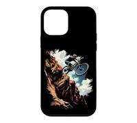 Cool Mountain Biker Jumping Off Rocks Case for iPhone 12 mini