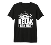 Cool Mr. Fix It Art for DIY Handyman Men Repairman Lovers Premium T-Shirt