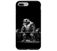 Cool Muscular Honey Badger Bodybuilder Fitness Power Gym Case for iPhone 7 Plus/8 Plus