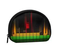 Cool Music Sound Minis Storage Bag Shell Wallet Small Coin Purse with Minis with Zipper Change Purse for Coin Keys You Can Also Store Any Small Objects You Want