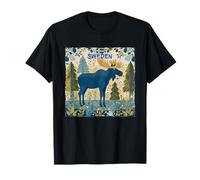 Cool Nature Swedish Forest Costume with Moose T-Shirt