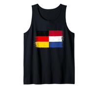 Cool Netherlands Germany Flag Proud German Dutch Fans Pride Tank Top