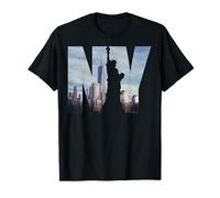 Cool New York Skyline Graphic Design Tees, New York City T-Shirt
