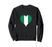 Cool Nigeria Flag A Proud Nigerians or Nigerian Pride Sweatshirt