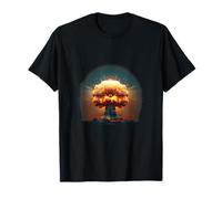 Cool nuclear Bomb Explosion with Mushroom Cloud T-Shirt