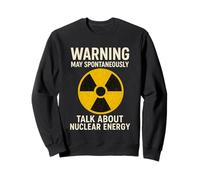 Cool Nuclear Energy Design For Men Women Nuclear Power Plant Sweatshirt
