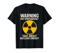 Cool Nuclear Energy Design for Men Women Nuclear Power Plant T-Shirt