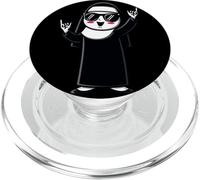 Cool Nun Sunglasses Rock Hand Signs Funny Religious Humor PopSockets PopGrip for MagSafe