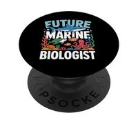 Cool Ocean Animal Scientist Lover Designs PopSockets Adhesive PopGrip