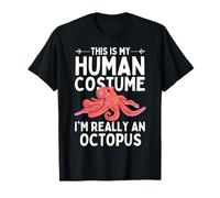 Cool Octopus For Men Women Ocean Sea Animal Human Costume T-Shirt