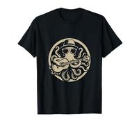 Cool Octopus Guitar Player Design Funny Music Lover Sea Life T-Shirt