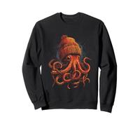 Cool Octopus Sea Animal Ocean Octopus Lover Funny Kraken Sweatshirt