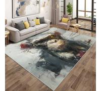 Cool Orangutan Rugs - Gorilla Monkey Area Rugs for Living Room Bedroom, Washable Non Slip Low Pile Carpet, Patterned Door Mat & Home Decor, 80x120cm QAZ18