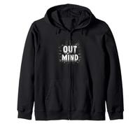 Cool Out of Mind Costume for Boys and Girls Zip Hoodie