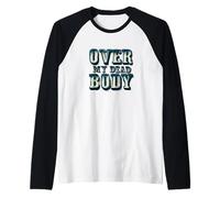 Cool Over My Dead Body Costume Raglan Baseball Tee