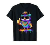 Cool Owl Sunglasses Funny Lover Hip Hop Cute T-Shirt