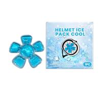 Cool Pack Hat, Gel Cooling Pad for Helmet, Reusable Gel Cooling Pad for Catcher Helmets, Heat , Sports Hat, Riding Caps, Camping