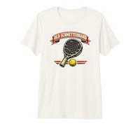 Cool Padel Old Schmetterhand Vintage Padel Player Premium T-Shirt