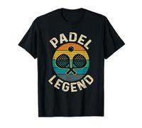 Cool Padel Retro Crossing Rackets Padel Legend T-Shirt