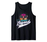 Cool Padel Retro Crossing Rackets Padel Legend Tank Top