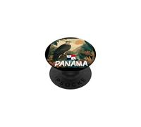 Cool Panama Harpy Eagle in Nature View Costume PopSockets Adhesive PopGrip