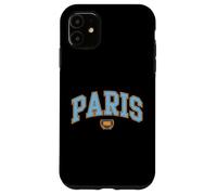 Cool Paris Style, Paris France Illustration Graphic Fashion Case for iPhone 11