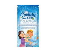 Cool Patches for Fever | 5 Sheets Instant Cooling Fever Patches, Hot Weather Relief | Forehead Fever Reducer for Summer, Portable Headache Patches, Health Care for Kids Adults