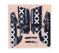 Cool Patterns Textures Grip Tape Compatible for Razer Viper/Viper Ultimate Gaming Mouse (Black)